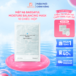 Mặt Nạ Baegayul Moisture Balancing Mask Cấp Ẩm Làm Dịu 10 chiếc/hộp
