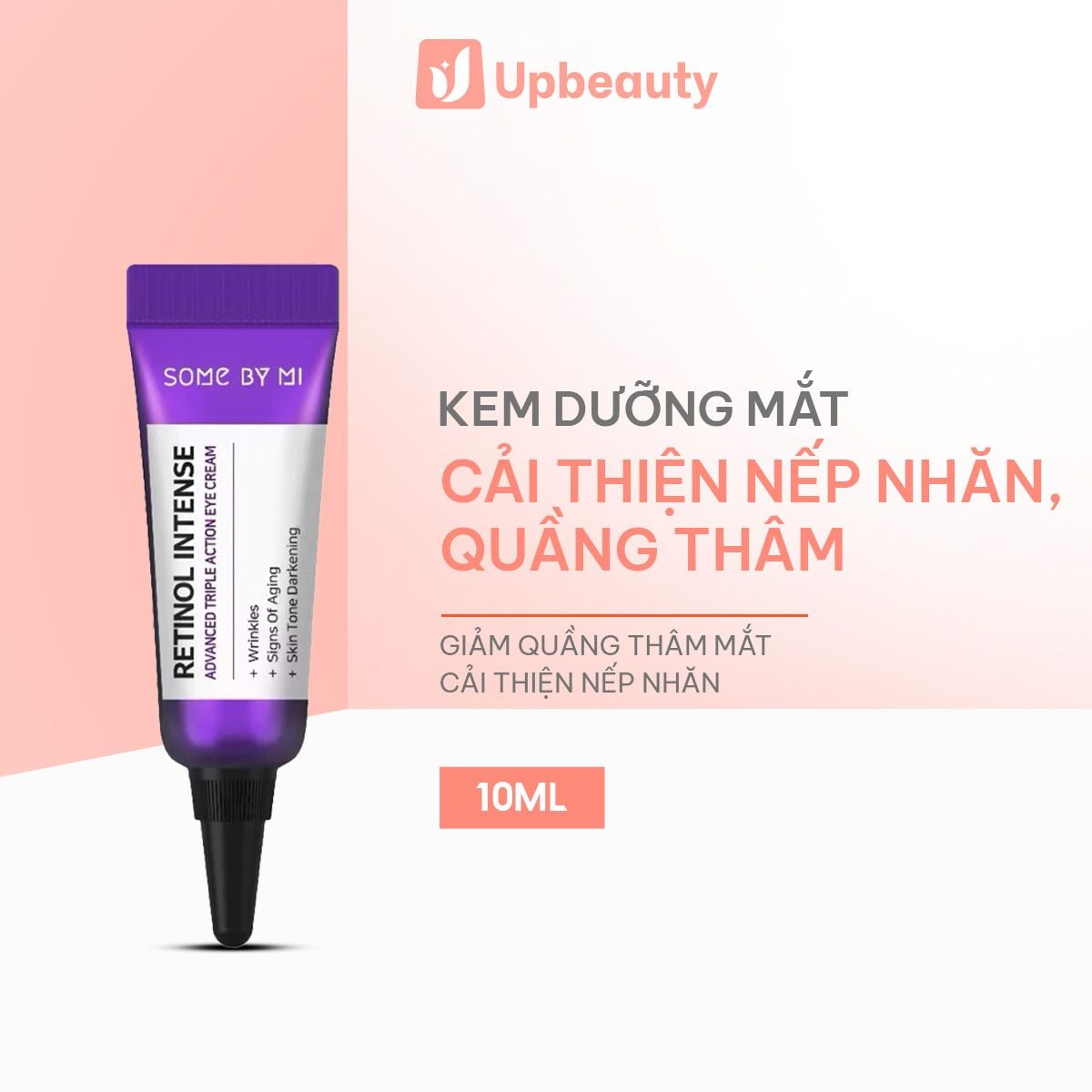 Kem Dưỡng Mắt Some By Mi Retinol Intense Advanced Triple Action Eye Cream Cải Thiện Nếp Nhăn, Quầng Thâm 10ml - ảnh 2