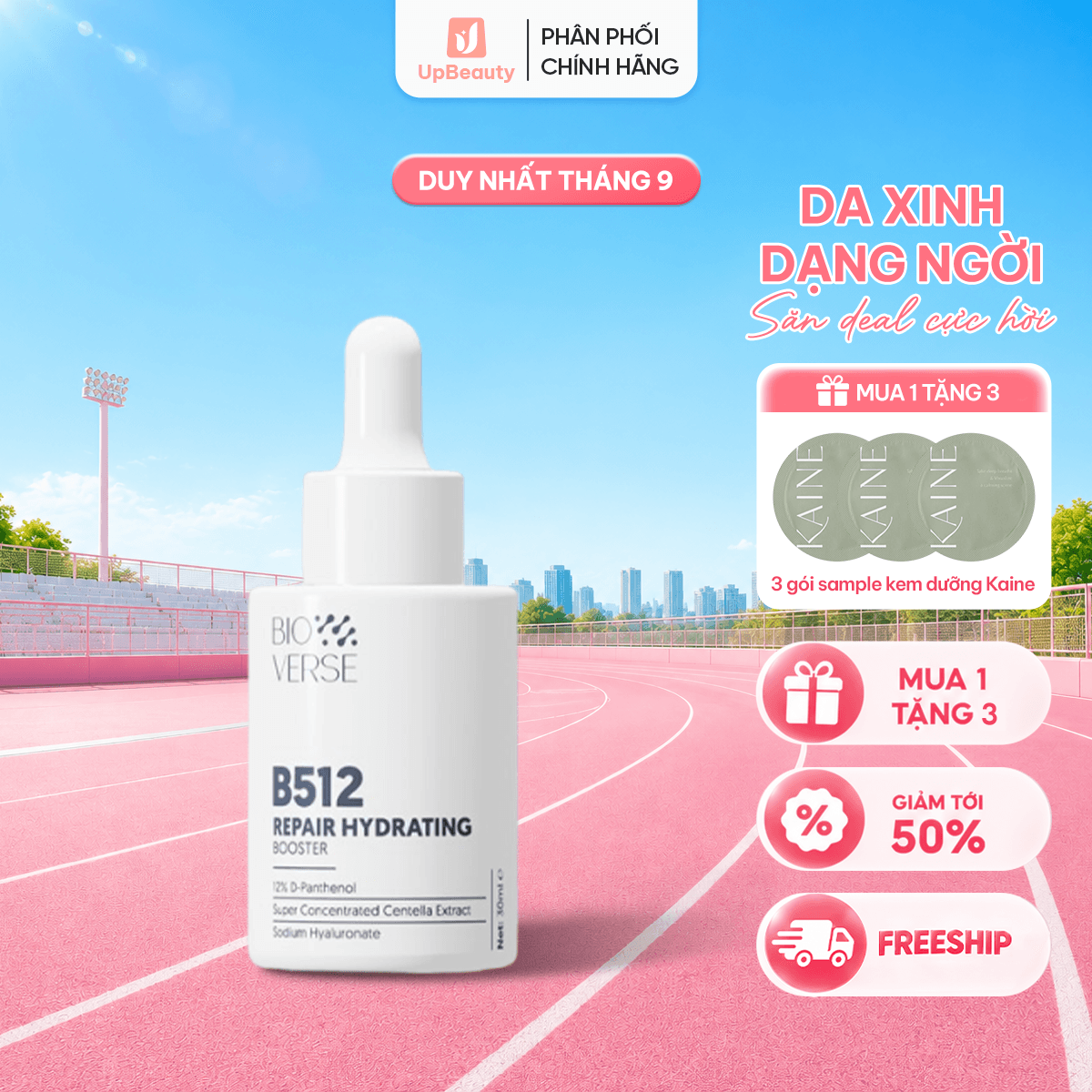 Tinh Chất Bioverse B512 Repair Hydrating Booster 30ml Hỗ Trợ Cấp Ẩm Và Phục Hồi Làn Da