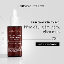 Serum Ekseption Kẽm ZNPCA Hyaluronic Mixlab 75ml hỗ trợ kiểm soát dầu nhờn, dưỡng ẩm cho da mịn màng Serum Ekseption Kẽm ZNPCA Hyaluronic Mixlab 75ml hỗ trợ kiểm soát dầu nhờn, dưỡng ẩm cho da mịn màng