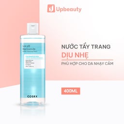 Nước tẩy trang COSRX Low pH Niacinamide Micellar Cleansing Water làm sạch da 400ml Nước tẩy trang COSRX Low pH Niacinamide Micellar Cleansing Water làm sạch da 400ml