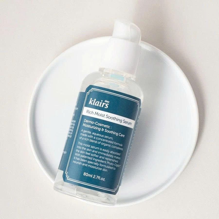 Tinh Chất Dưỡng Da Dear, Klairs Rich Moist Soothing Serum 80ml - ảnh 2