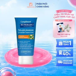 Gel Rửa Mặt Compliment No Problem Làm Sạch Sâu, Hỗ Trợ Cải Thiện Mụn 200ml Gel Rửa Mặt Compliment No Problem Làm Sạch Sâu, Hỗ Trợ Cải Thiện Mụn 200ml
