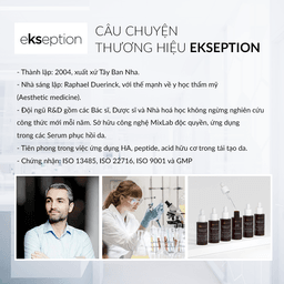 Serum Ekseption Kẽm ZNPCA Hyaluronic Mixlab 75ml hỗ trợ kiểm soát dầu nhờn, dưỡng ẩm cho da mịn màng Serum Ekseption Kẽm ZNPCA Hyaluronic Mixlab 75ml hỗ trợ kiểm soát dầu nhờn, dưỡng ẩm cho da mịn màng