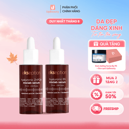 Combo Serum Ekseption B5 Hyaluronic Mixlab 75ml Giúp Làm Dịu Da Và Kẽm ZNPCA Hyaluronic Mixlab 75ml Hỗ Trợ Kiểm Soát Dầu Combo Serum Ekseption B5 Hyaluronic Mixlab 75ml Giúp Làm Dịu Da Và Kẽm ZNPCA Hyaluronic Mixlab 75ml Hỗ Trợ Kiểm Soát Dầu