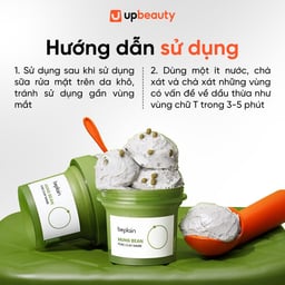 Mặt Nạ Đất Sét BEPLAIN Mung Bean Pore Clay Mask Làm Dịu Da, Hỗ Trợ Cải Thiện Mụn, Làm Sạch Da 120ml Mặt Nạ Đất Sét BEPLAIN Mung Bean Pore Clay Mask Làm Dịu Da, Hỗ Trợ Cải Thiện Mụn, Làm Sạch Da 120ml