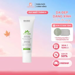 Kem Dưỡng Kiềm Dầu Giảm Mụn LABORATORIOS BABÉ Mattifying Moisturiser 50ml - Hỗ Trợ Mờ Thâm, Sáng Da Kem Dưỡng Kiềm Dầu Giảm Mụn LABORATORIOS BABÉ Mattifying Moisturiser 50ml - Hỗ Trợ Mờ Thâm, Sáng Da