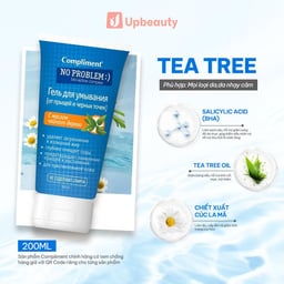 Gel Rửa Mặt Compliment No Problem Làm Sạch Sâu, Hỗ Trợ Cải Thiện Mụn 200ml Gel Rửa Mặt Compliment No Problem Làm Sạch Sâu, Hỗ Trợ Cải Thiện Mụn 200ml