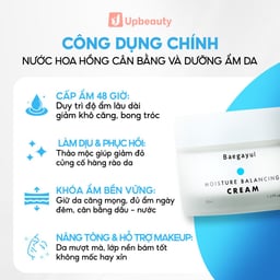 Kem Dưỡng Ẩm Baegayul Moisture Balancing Cream Cấp Ẩm Làm Dịu 50ml Kem Dưỡng Ẩm Baegayul Moisture Balancing Cream Cấp Ẩm Làm Dịu 50ml