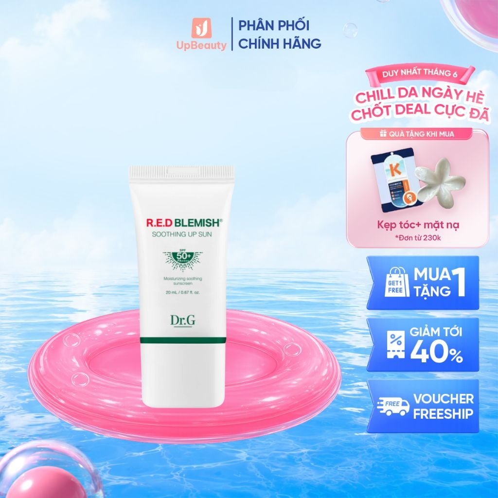 Kem Chống Nắng Dr.G R.E.D Blemish Soothing Up Sun SPF 50+ PA++++ 20ml