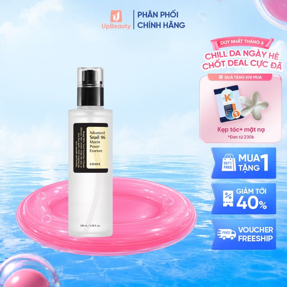 Tinh Chất Dưỡng Ẩm COSRX Advanced Snail 96 Mucin Power Essence Dưỡng Da Mịn Màng, Làm Trẻ Hóa 100ml