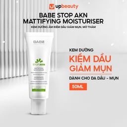 Kem Dưỡng Kiềm Dầu Giảm Mụn LABORATORIOS BABÉ Mattifying Moisturiser 50ml - Hỗ Trợ Mờ Thâm, Sáng Da Kem Dưỡng Kiềm Dầu Giảm Mụn LABORATORIOS BABÉ Mattifying Moisturiser 50ml - Hỗ Trợ Mờ Thâm, Sáng Da