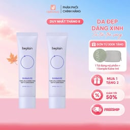 Combo 2 Kem Chống Nắng Beplain Sunmuse Tone - Up & Correcting Matte Sunscreen Nâng Tone 50ml Combo 2 Kem Chống Nắng Beplain Sunmuse Tone - Up & Correcting Matte Sunscreen Nâng Tone 50ml