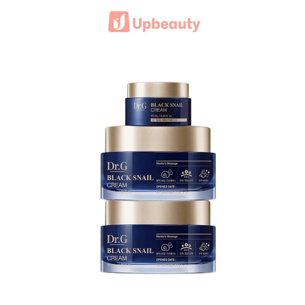 Kem Dưỡng Da Dr.G Black Snail Cream 15ml - ảnh 2
