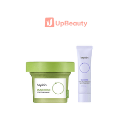 Combo Hộp Mặt Nạ Đất Sét Beplain 120ML Và Kem chống nắng Beplain Sunmuse Tone - Up & Correcting Matte Sunscreen 50ml Combo Hộp Mặt Nạ Đất Sét Beplain 120ML Và Kem chống nắng Beplain Sunmuse Tone - Up & Correcting Matte Sunscreen 50ml