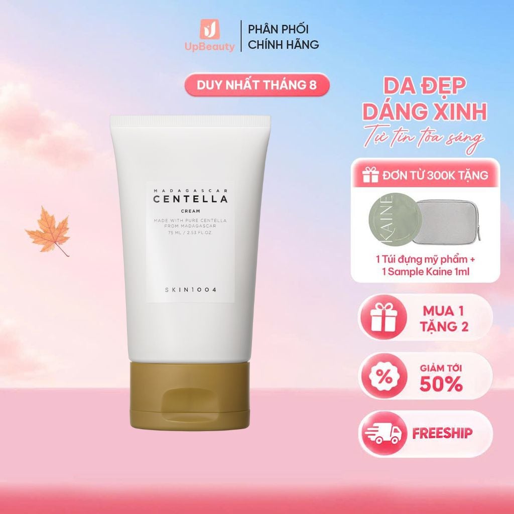 Kem dưỡng SKIN1004 Madagascar Centella Cream dưỡng ẩm, sáng da 75ml